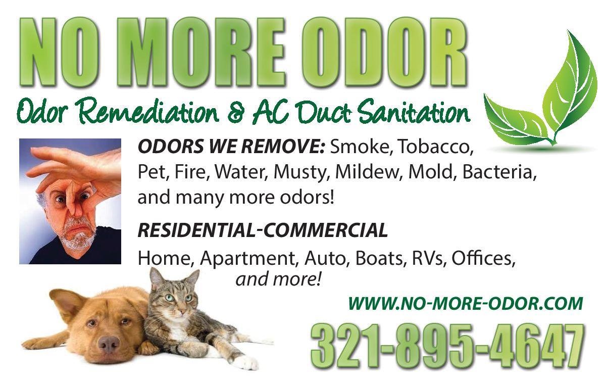 No More Odor Ozone Odor Removal Service Guarantee for Homes, Apartments